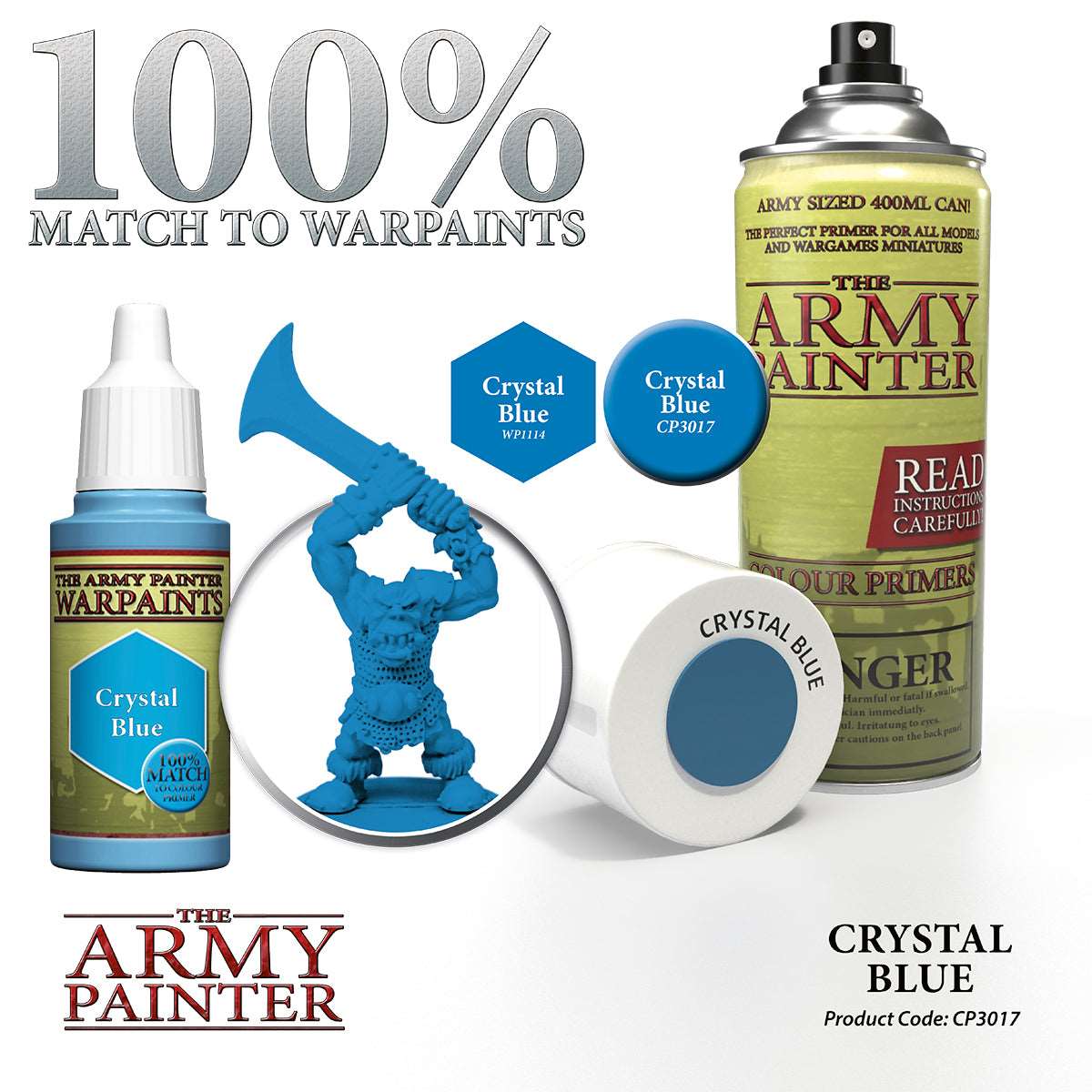 Army Painter: Spray: Crystal Blue