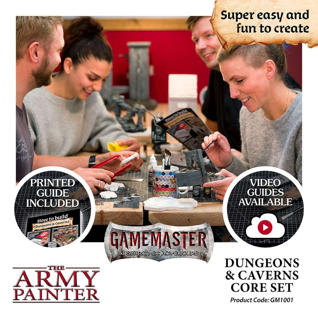 Army Painter: Gamemaster: Dungeon/Cavern Core Set