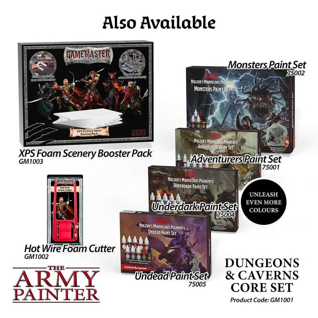 Army Painter: Gamemaster: Dungeon/Cavern Core Set