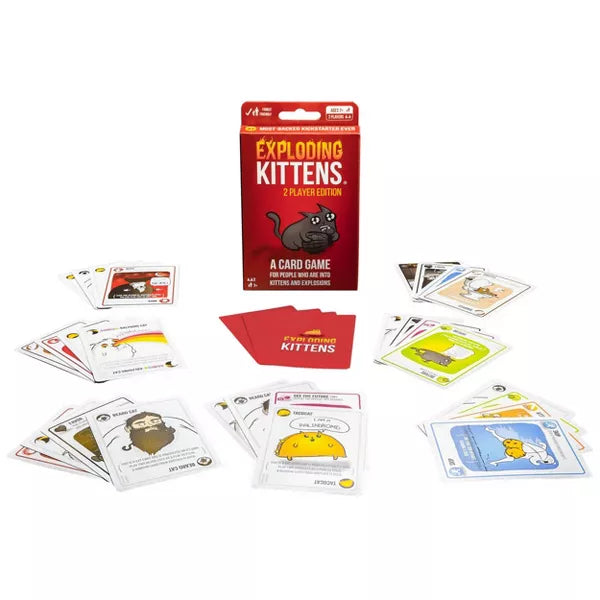 Card Game: Exploding Kittens 2 Player Edition