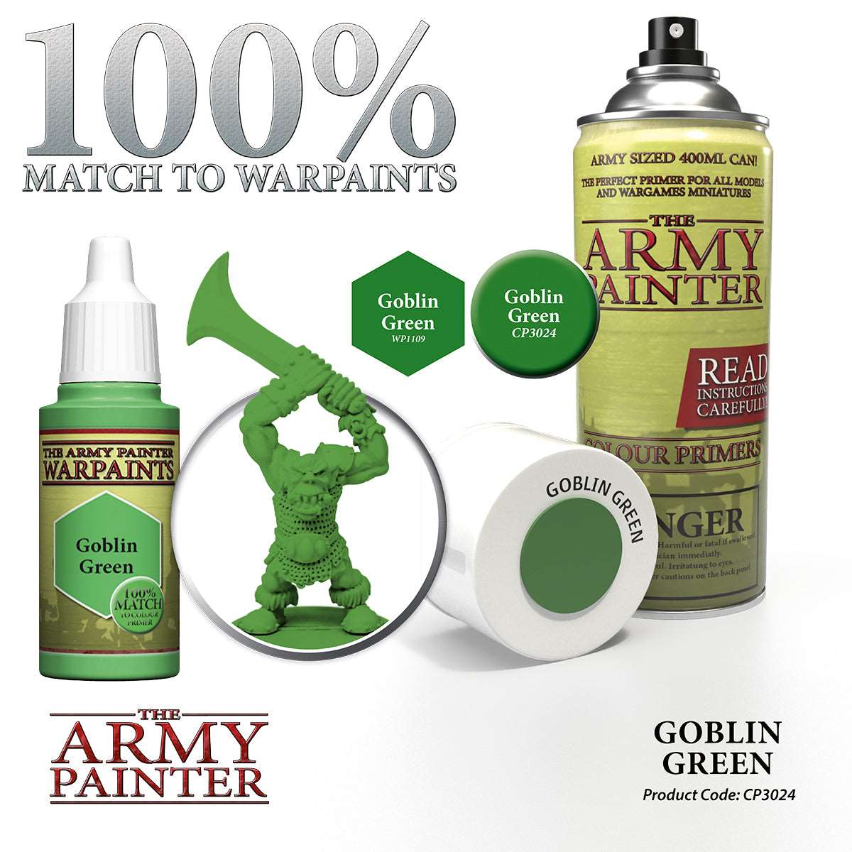 Army Painter: Spray: Goblin Green – Chimera Hobby & Games