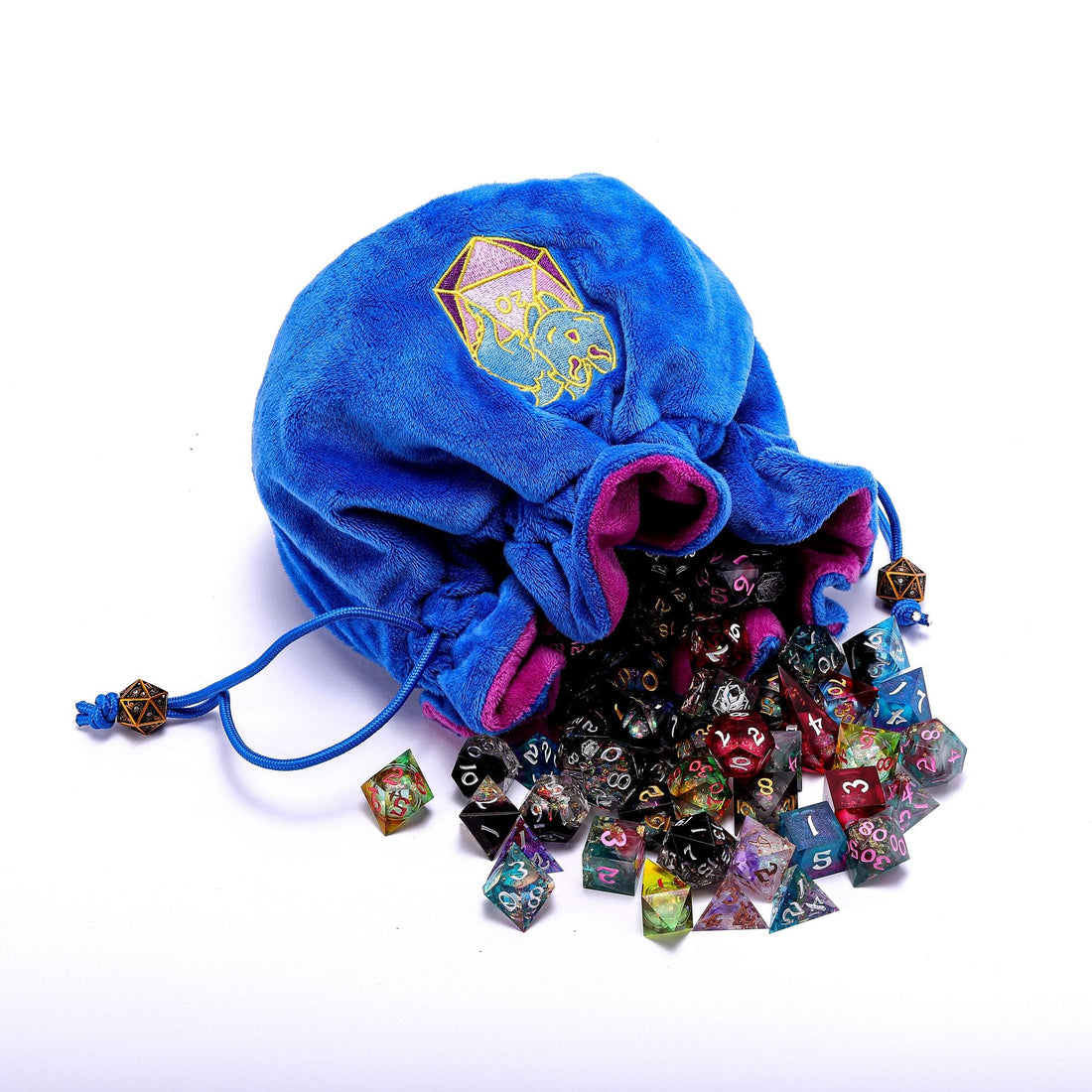 HymGho Dice: Whimsy Wyrm's Treasure Trove Dice Bag