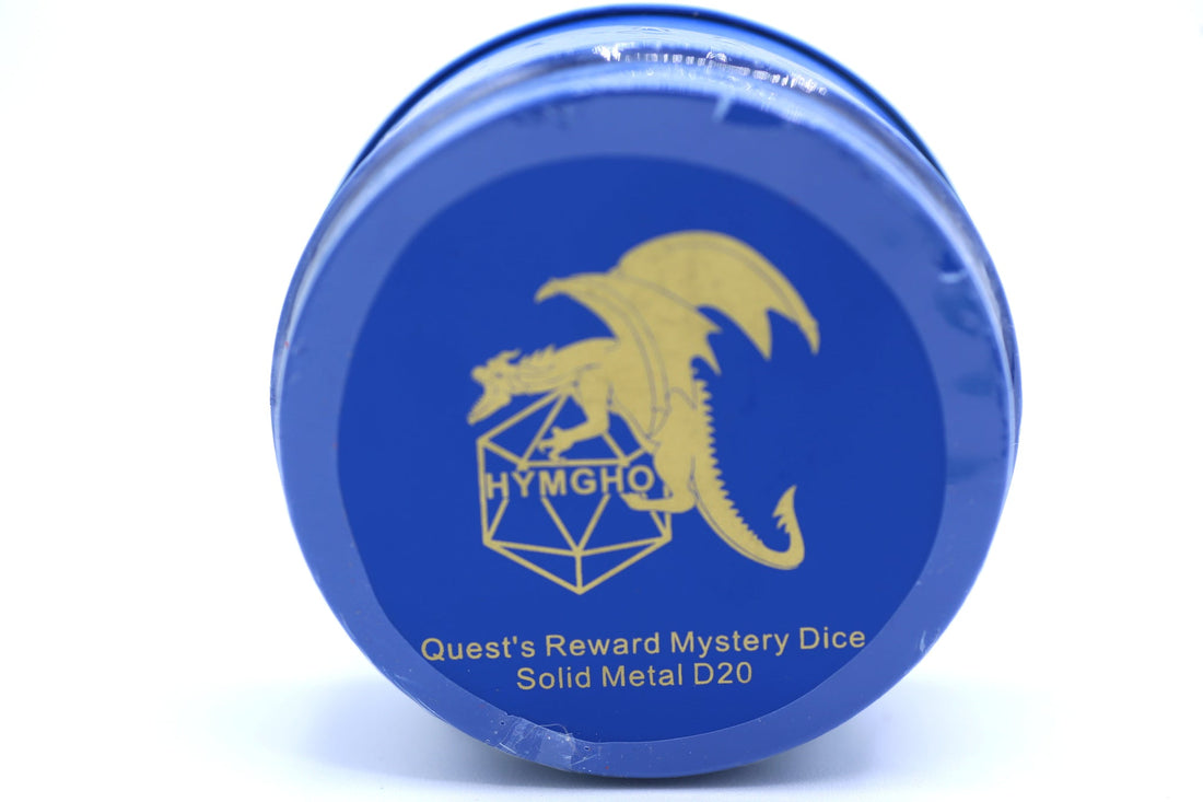 HymGho Dice: Quest's Reward Mystery Dice: Solid Metal D20