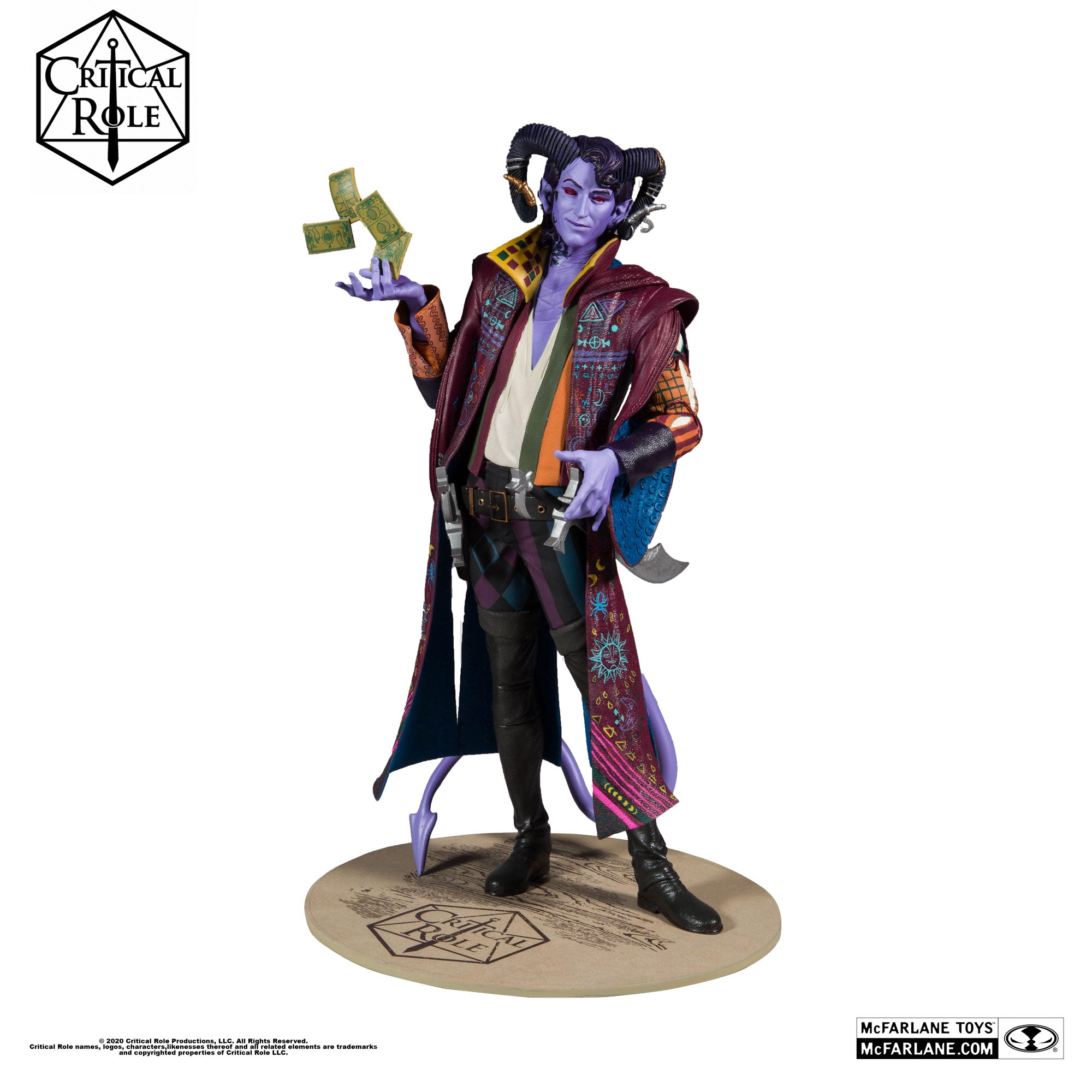 The Mighty Nein’s Mollymauk Tealeaf 12″ Figure By Mcfarlane Toys (Limited Edition)