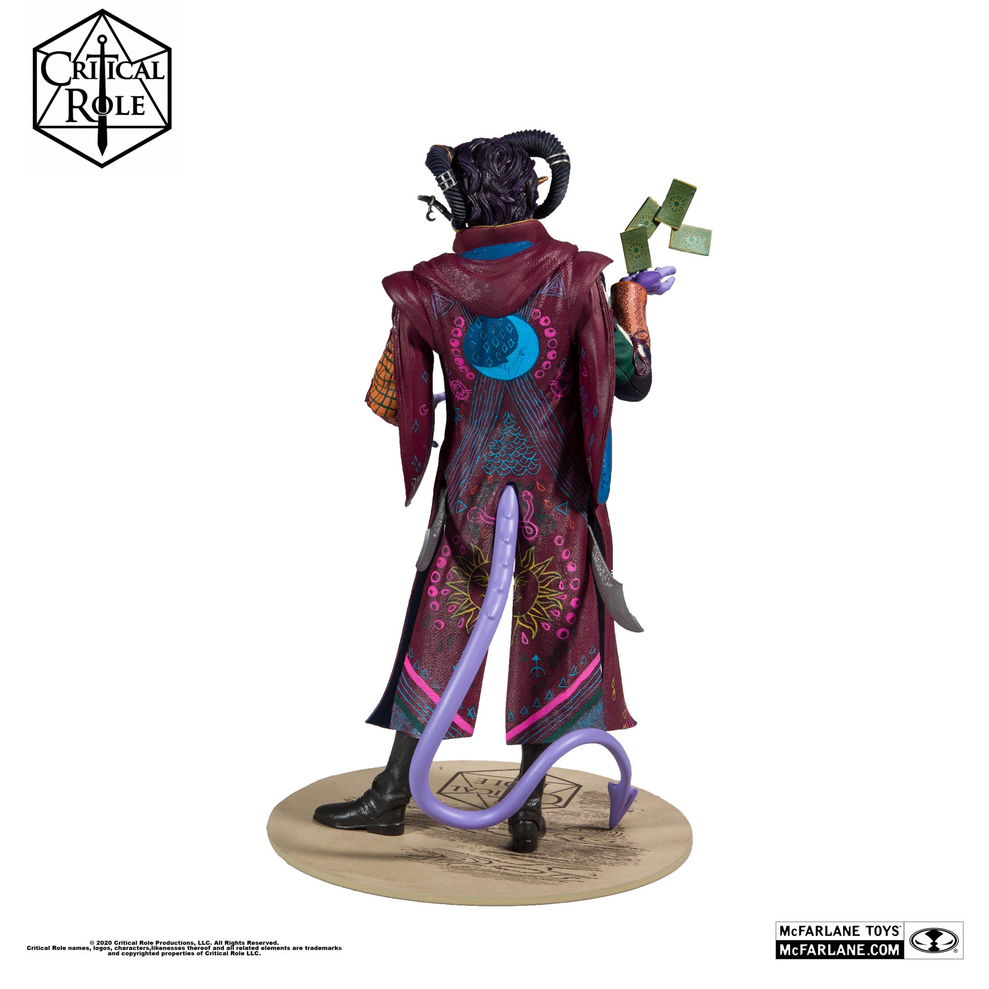 The Mighty Nein’s Mollymauk Tealeaf 12″ Figure By Mcfarlane Toys (Limited Edition)