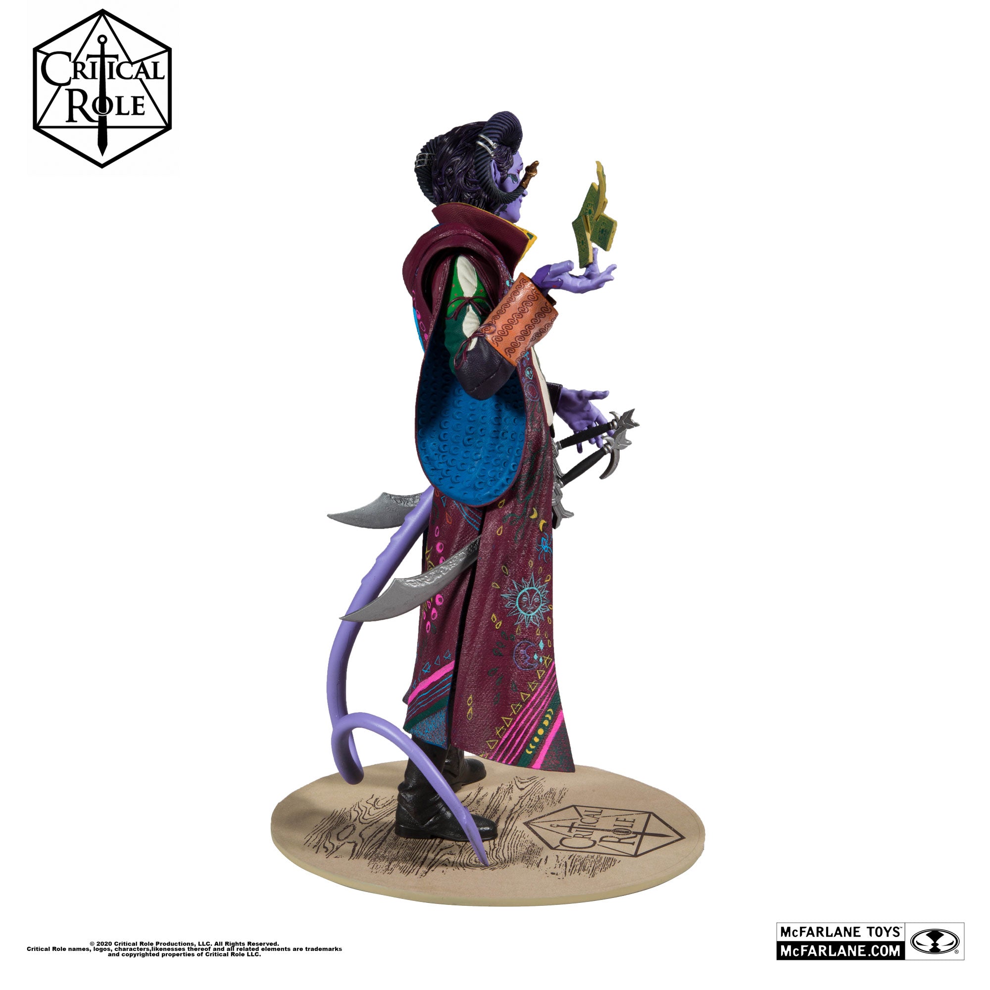The Mighty Nein’s Mollymauk Tealeaf 12″ Figure By Mcfarlane Toys (Limited Edition)