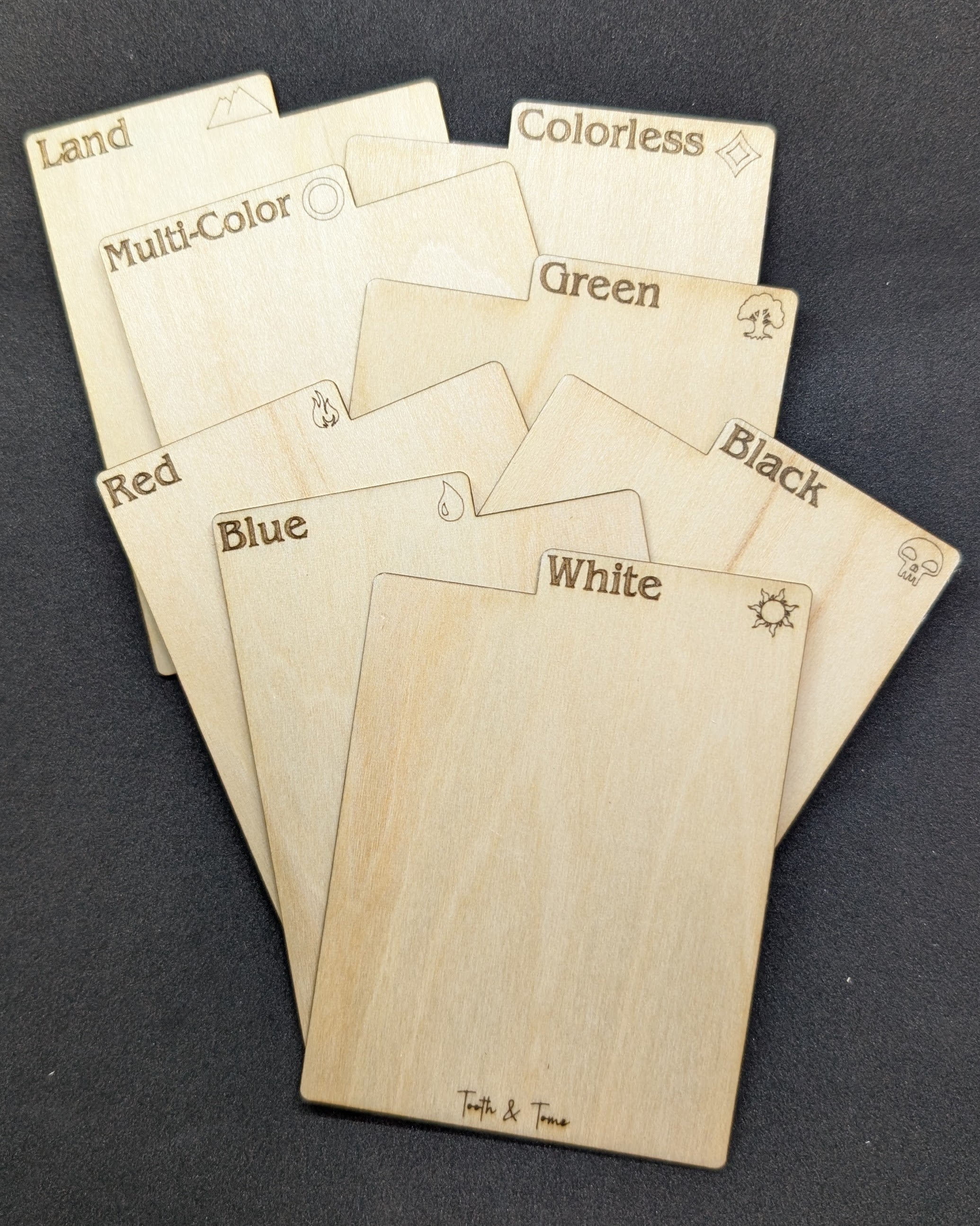 T&T: 8 Card Dividers