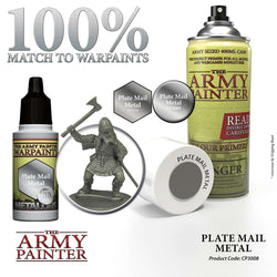 Army Painter: Spray: Plate Mail Metal