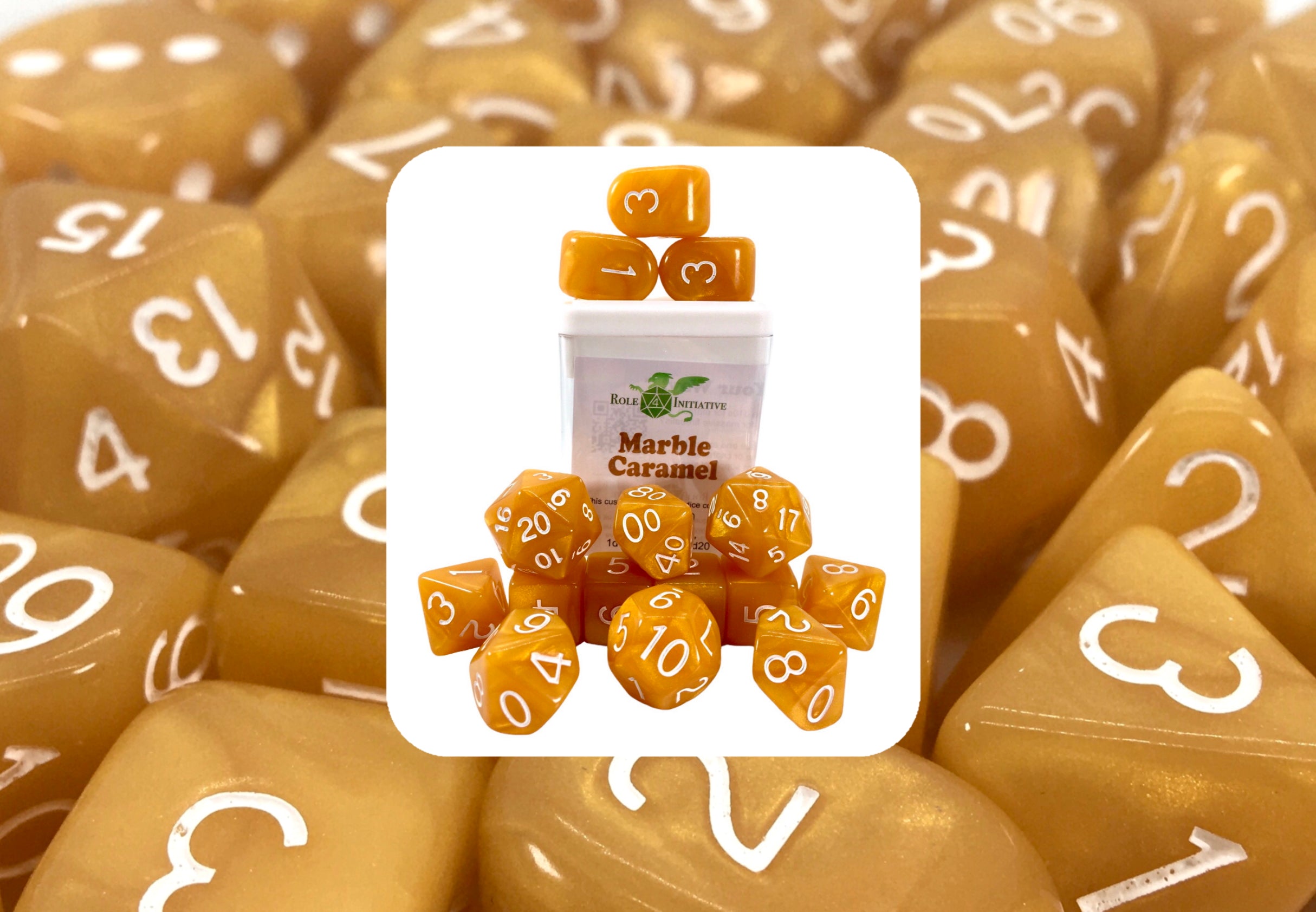 R4I: 15 Set: Marble/Shimmer: Marble Caramel