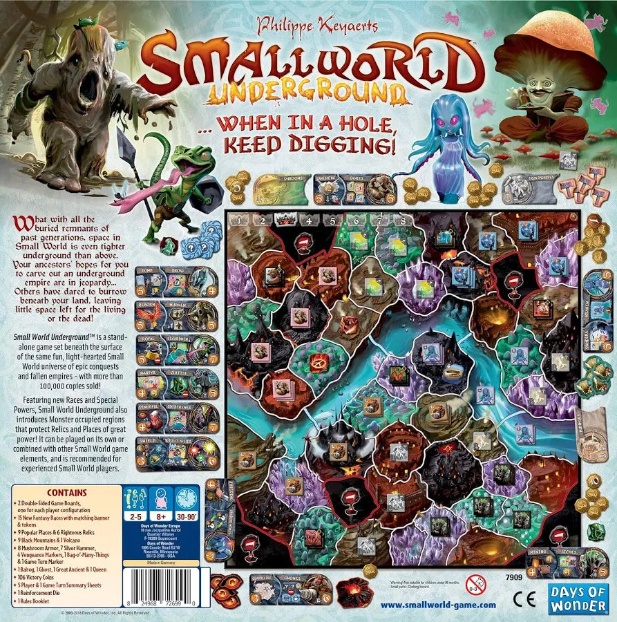 Board Game: Small World Underground