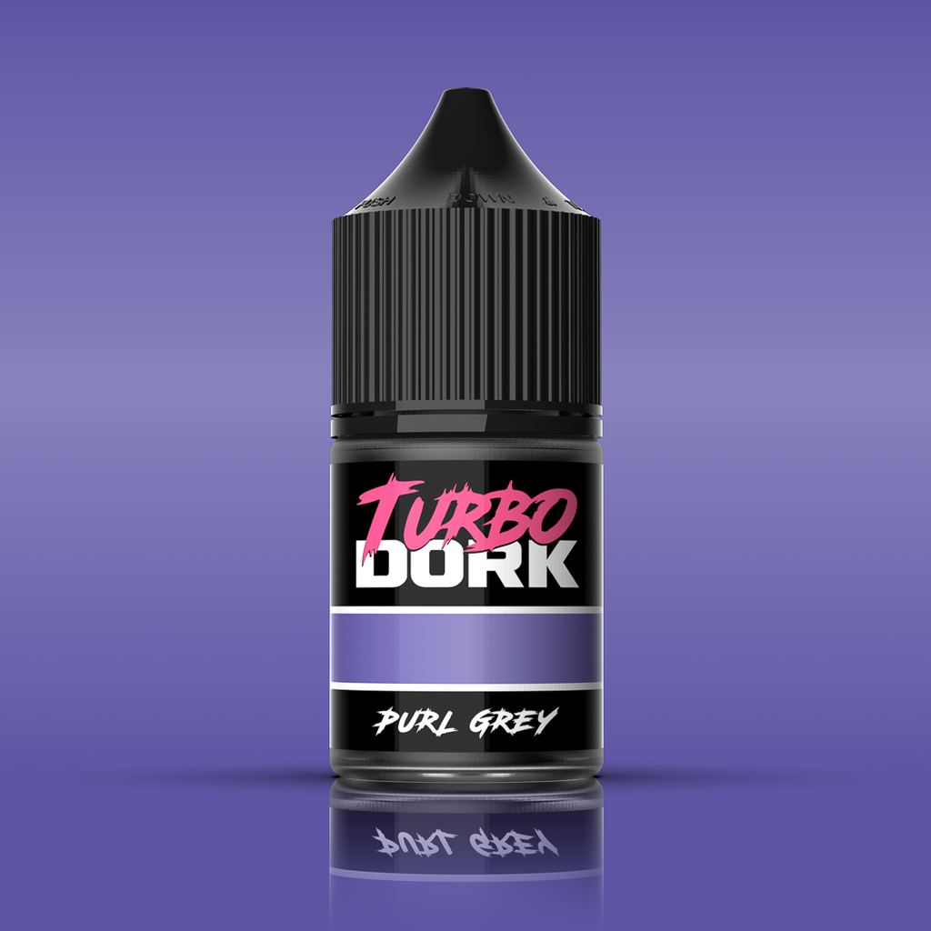 TurboDork: Metallic: 22ml: Purl Grey
