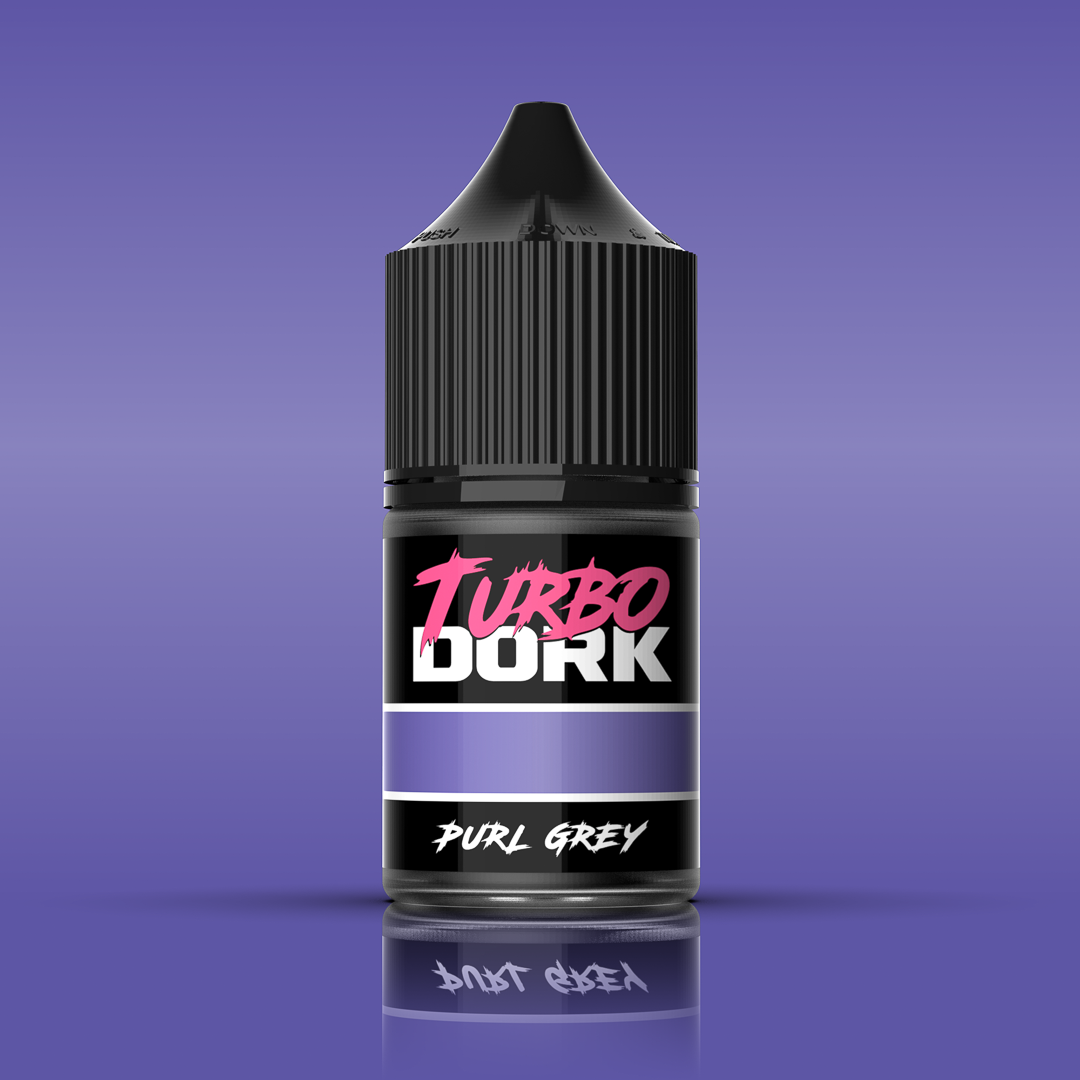 TurboDork: Metallic: 22ml: Purl Grey