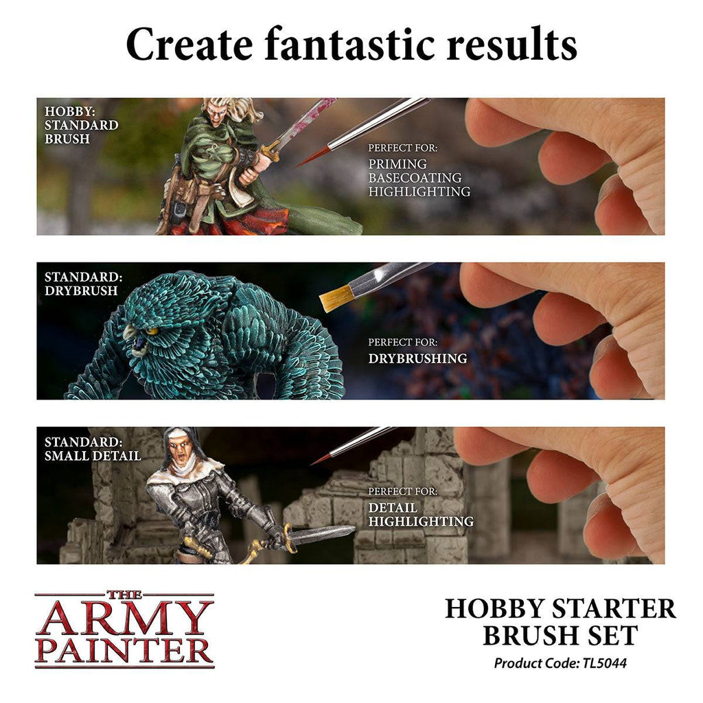 Army Painter: Hobby Starter Brush Set