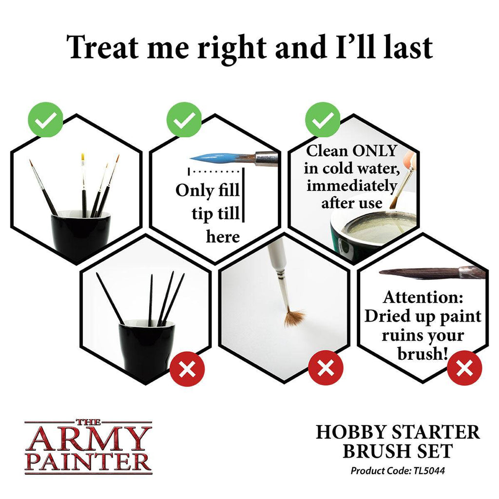 Army Painter: Hobby Starter Brush Set