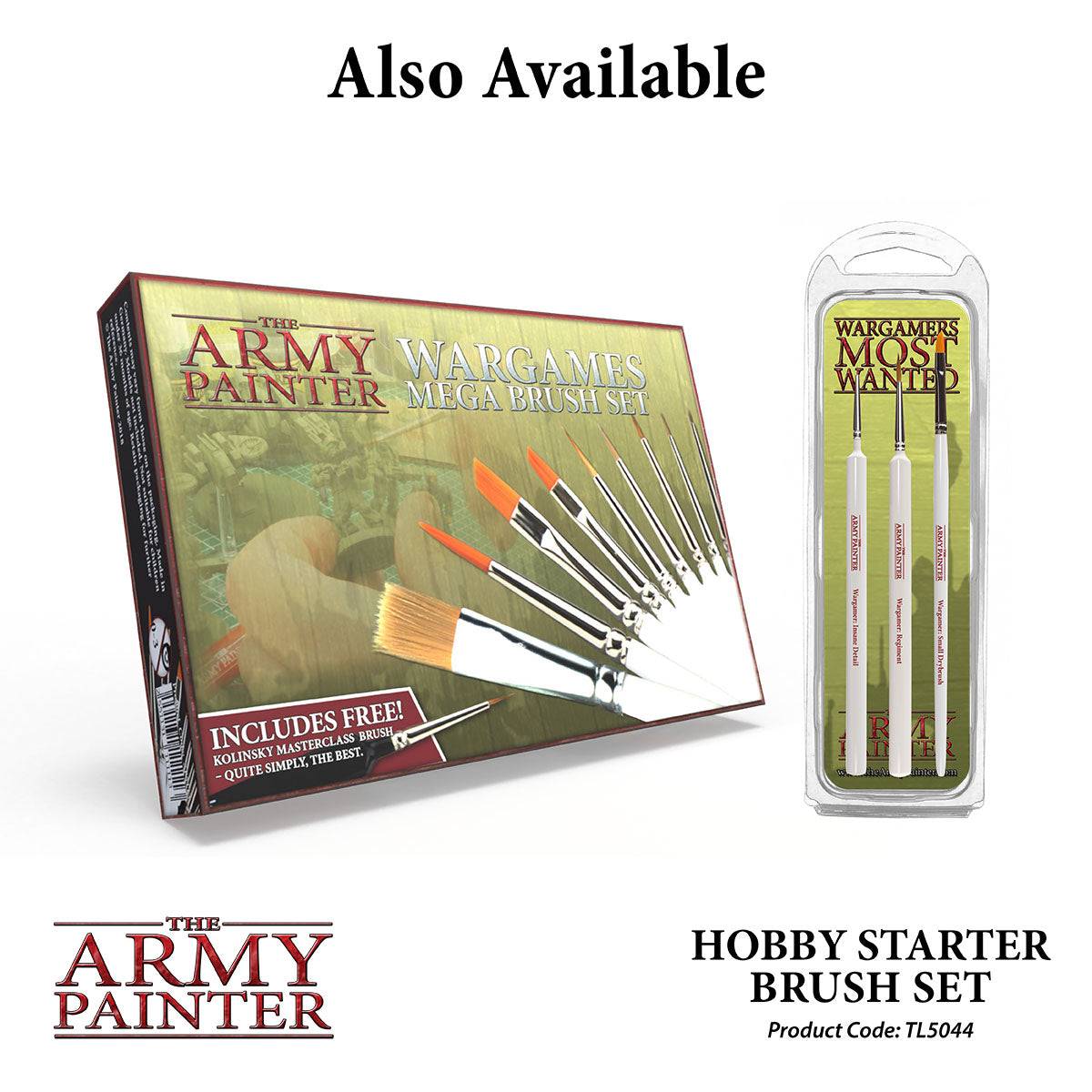 Army Painter: Hobby Starter Brush Set