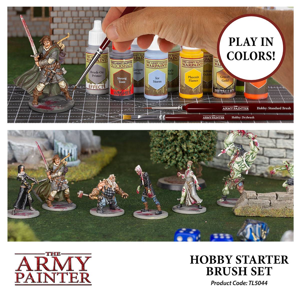 Army Painter: Hobby Starter Brush Set
