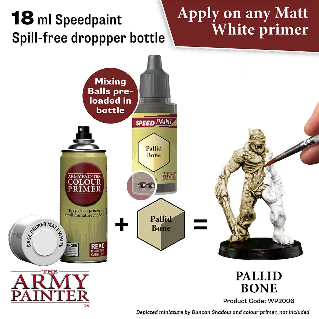 Army Painter: Speedpaint: Pallid Bone
