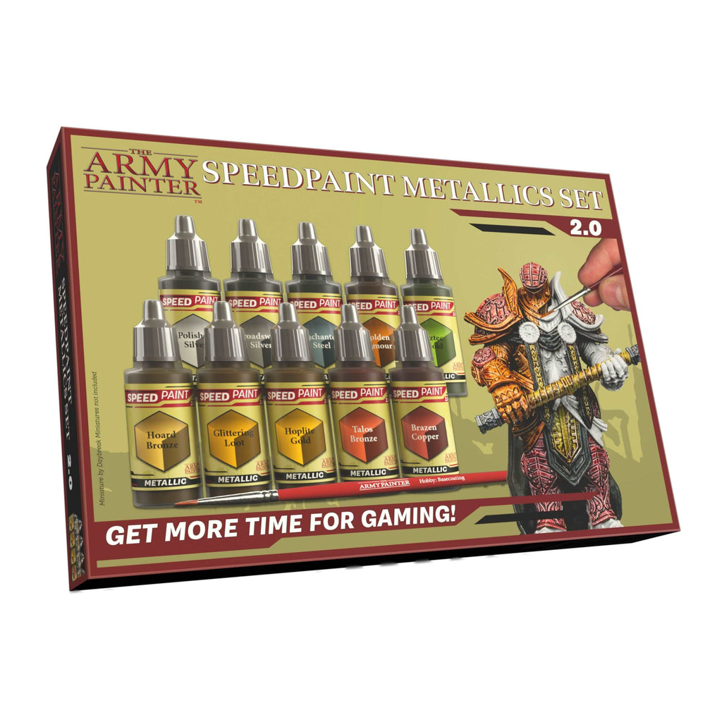 Army Painter: Speedpaint: Metallics Set 2.0