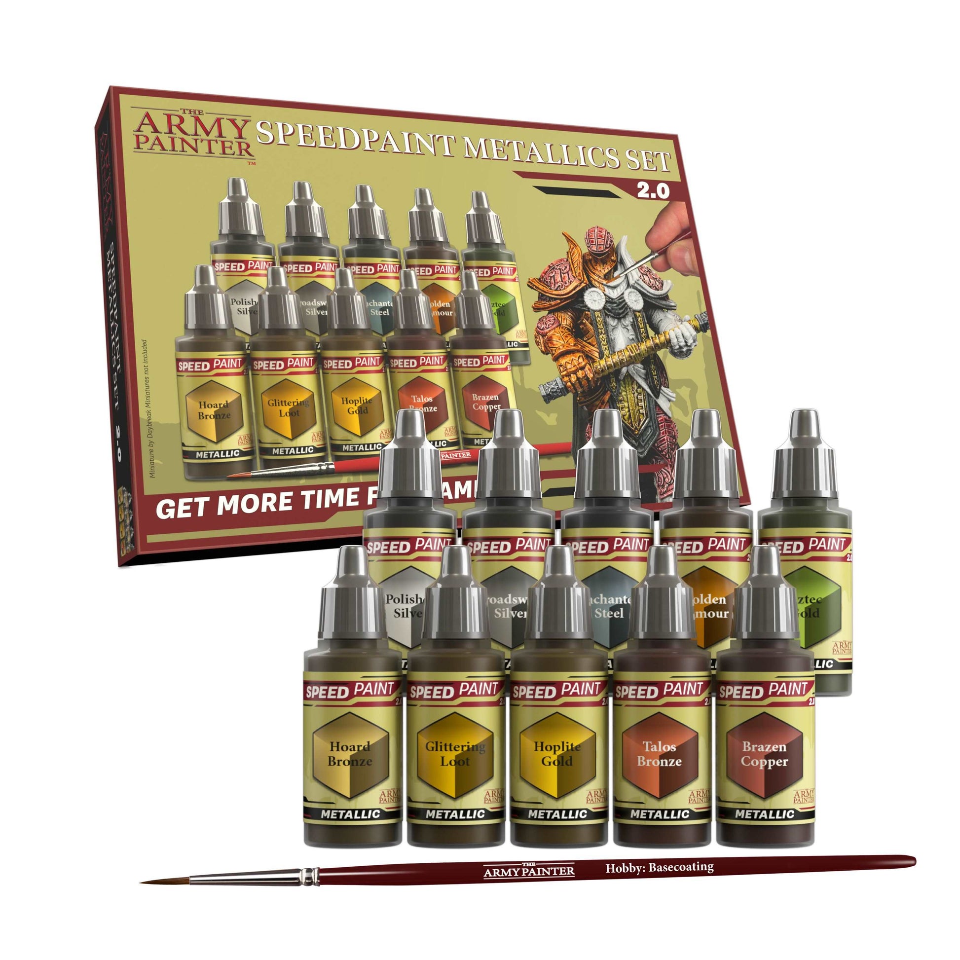 Army Painter: Speedpaint: Metallics Set 2.0