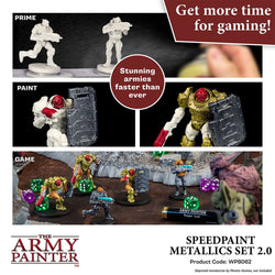 Army Painter: Speedpaint: Metallics Set 2.0
