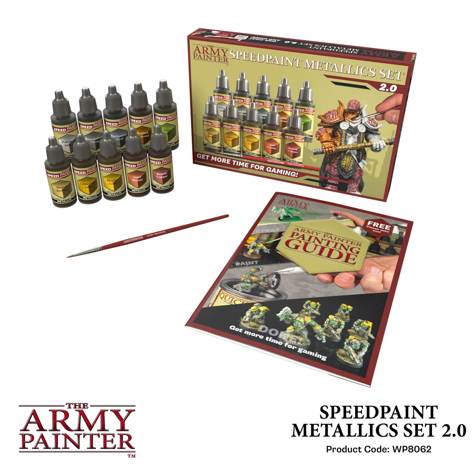 Army Painter: Speedpaint: Metallics Set 2.0