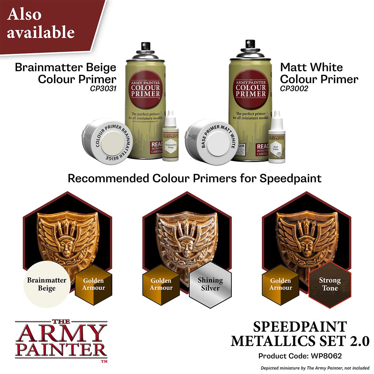 Army Painter: Speedpaint: Metallics Set 2.0
