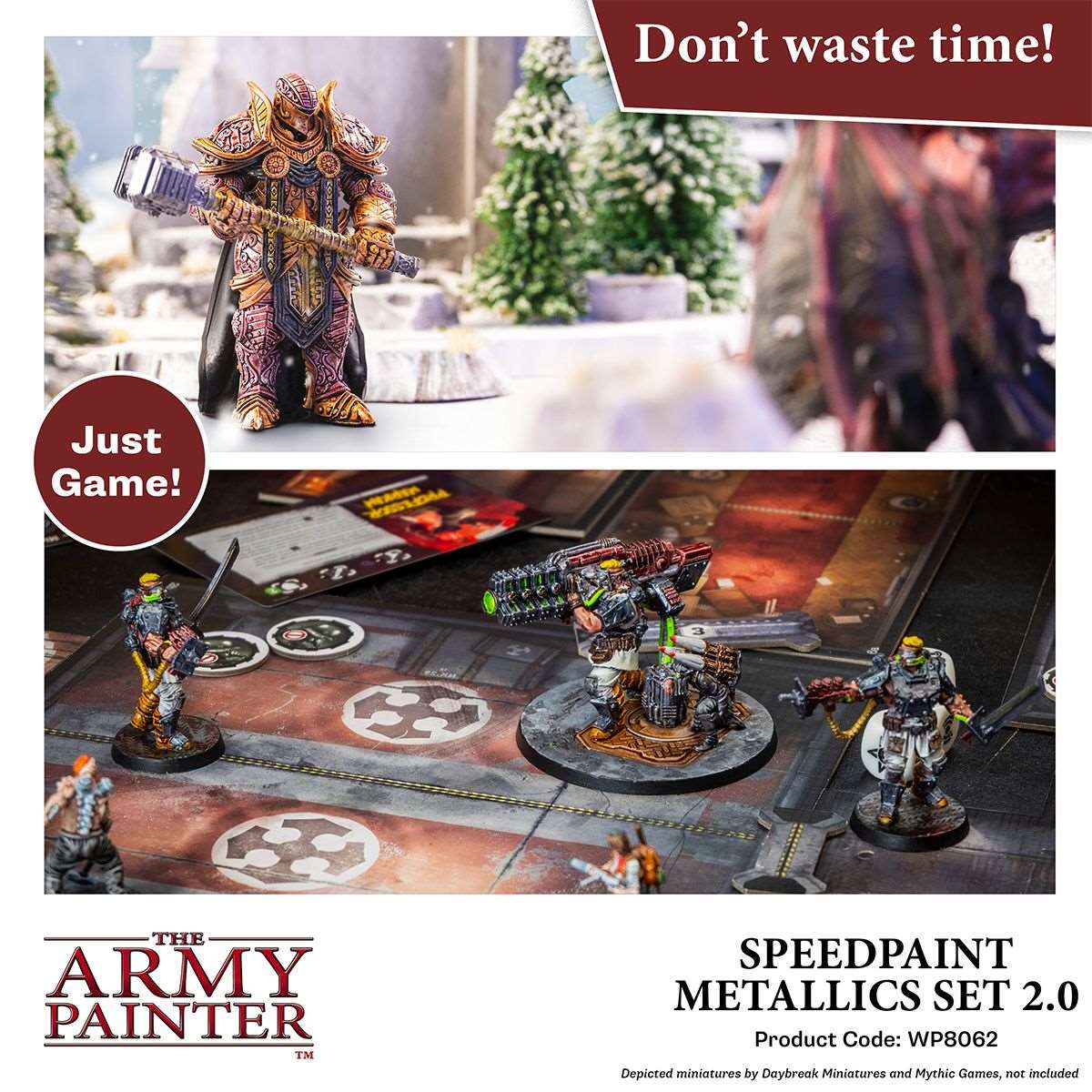 Army Painter: Speedpaint: Metallics Set 2.0