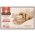 Robotime - Rokr 3D Wooden Puzzle DIY Heavy Truck MC502