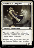Ministrant of Obligation [Commander Masters]