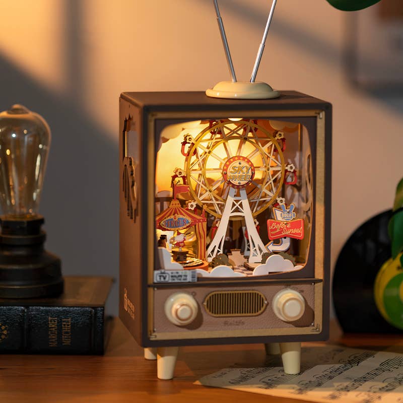 Rolife - Sunset Carnival Rolife Music Box DIY Wooden Puzzles