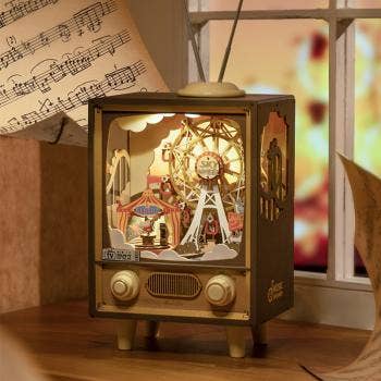 Rolife - Sunset Carnival Rolife Music Box DIY Wooden Puzzles