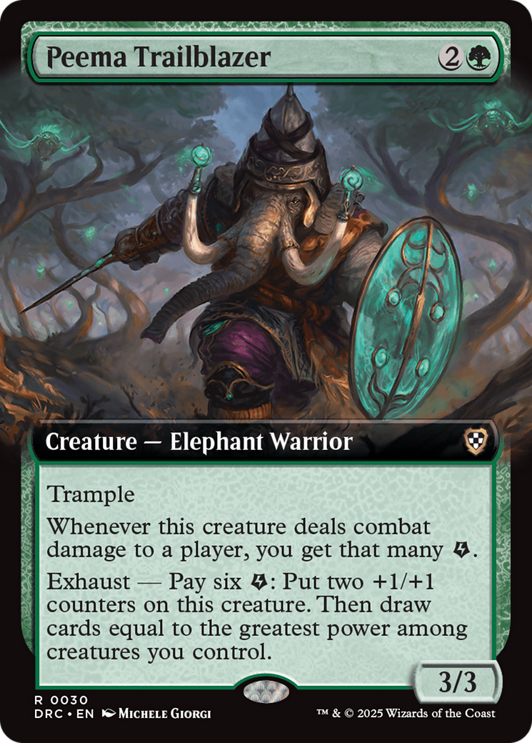 Peema Trailblazer (Extended Art) [Aetherdrift Commander]