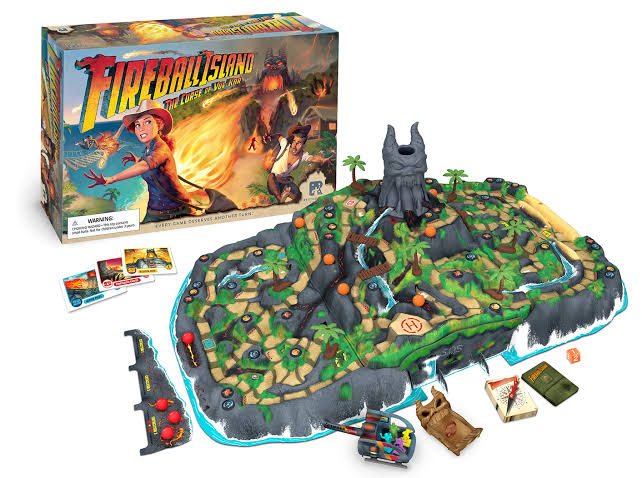 Board Game: Fireball Island: Race to Adventure