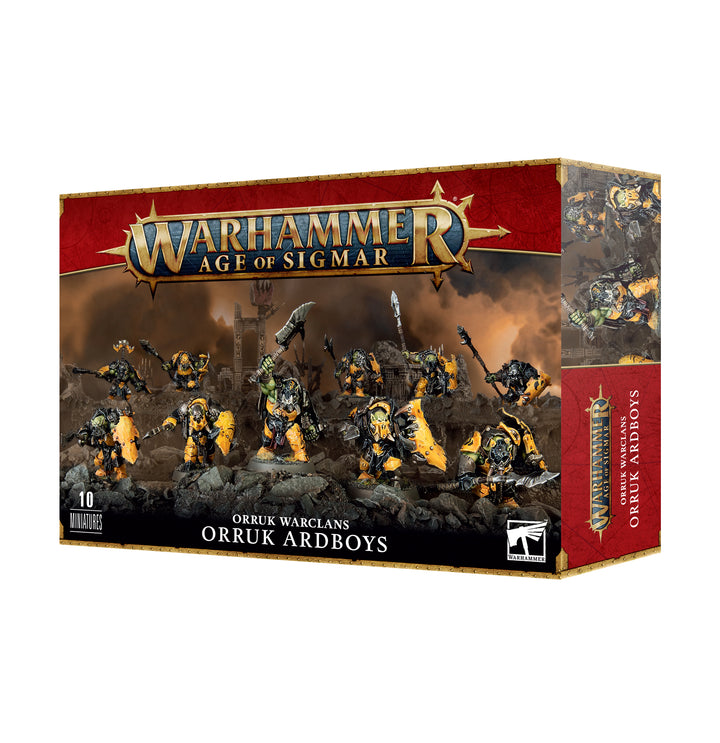 GW: AoS: Orruk Warclans: Orruk Ardboys