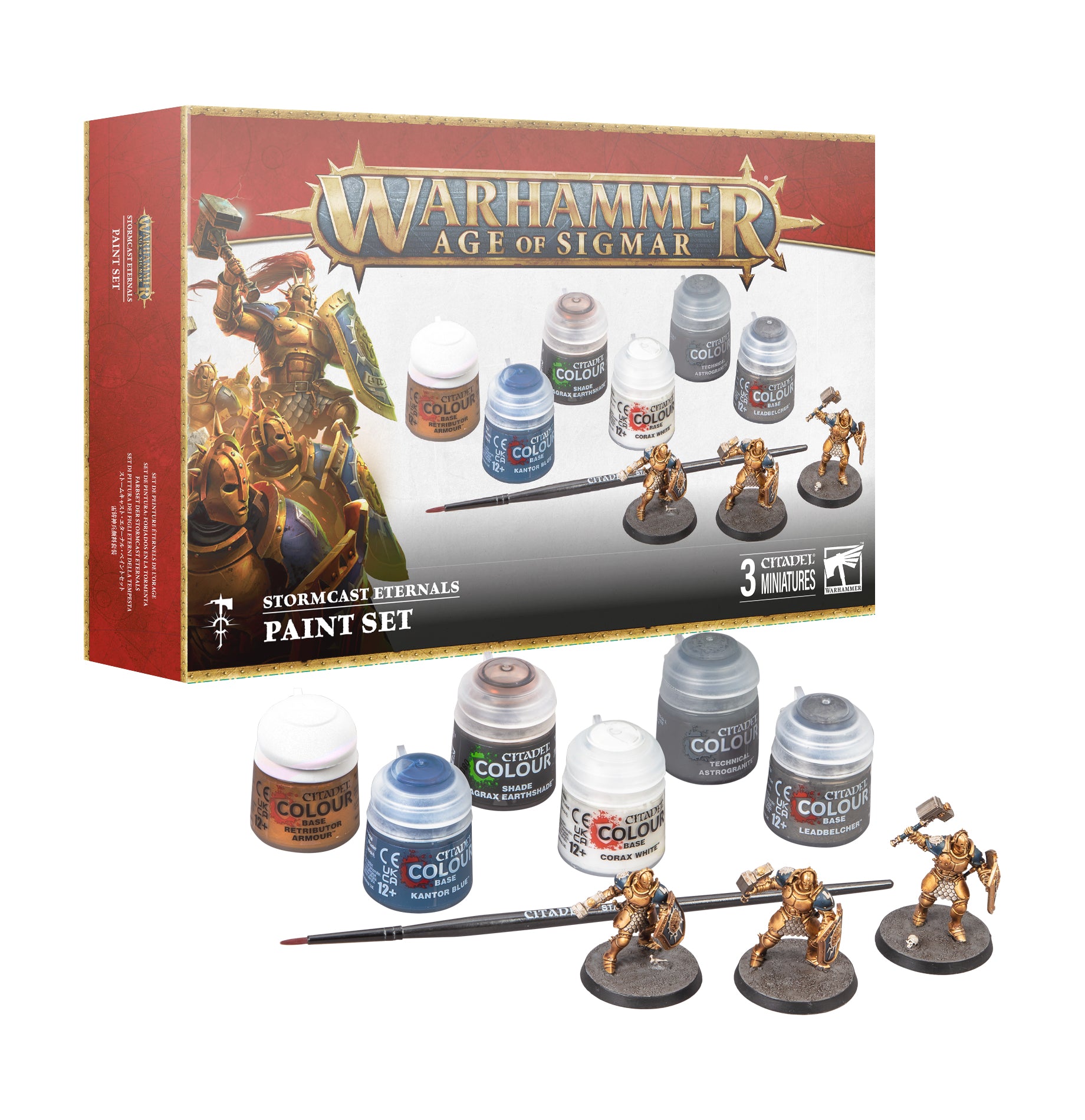 GW: AoS: Stormast Eternals: + Paint Set (2024)