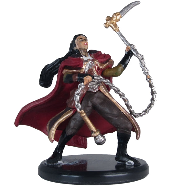 D&D: IotR: Monster Menagerie 3: #19a Human Bard (Chain Sickle) (U)