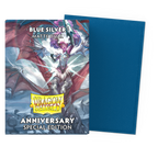 DragonShield: Deck Protectors: Dual Matte: Blue Silver Anniversary