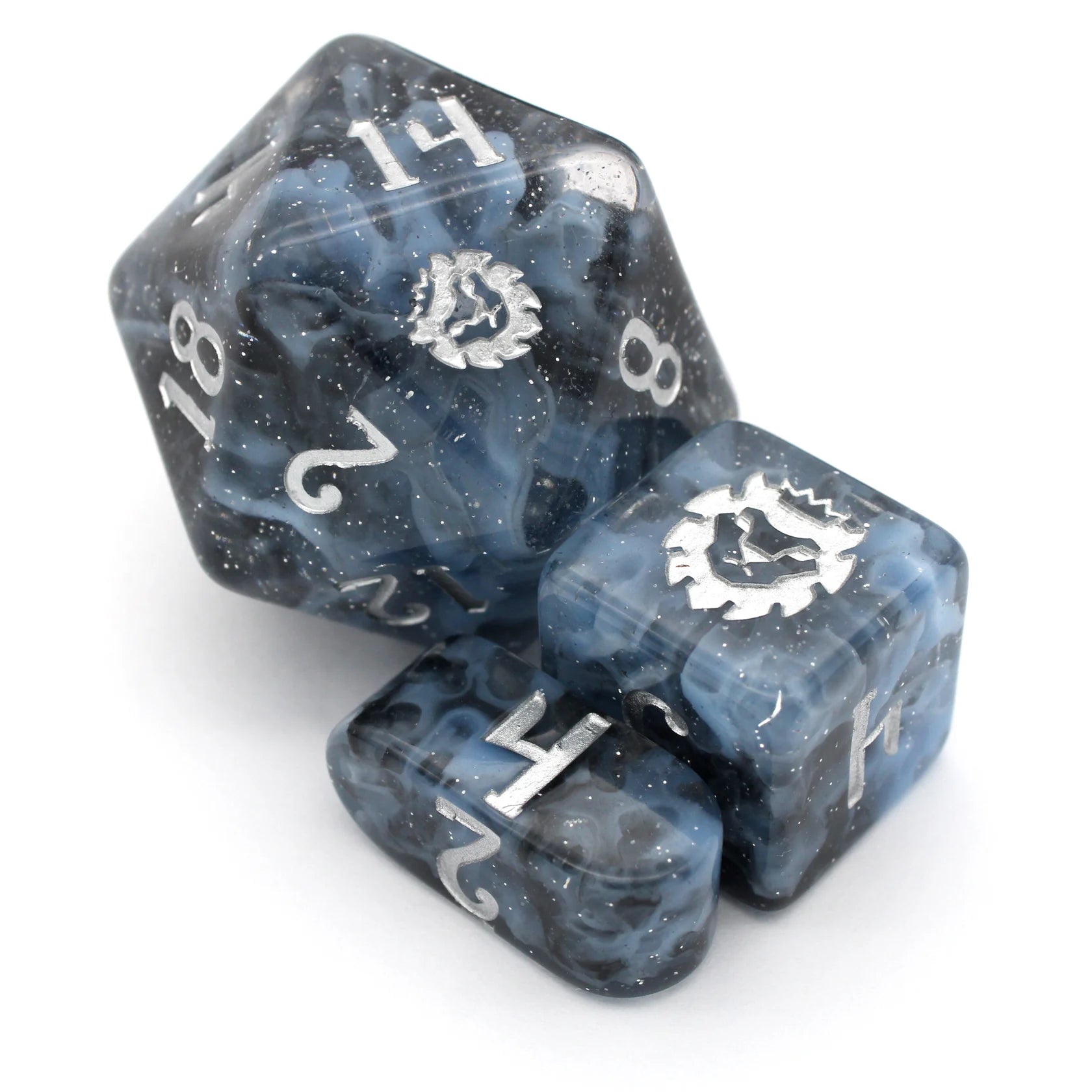 Dice Envy: 10 Piece Sets: Lagoon