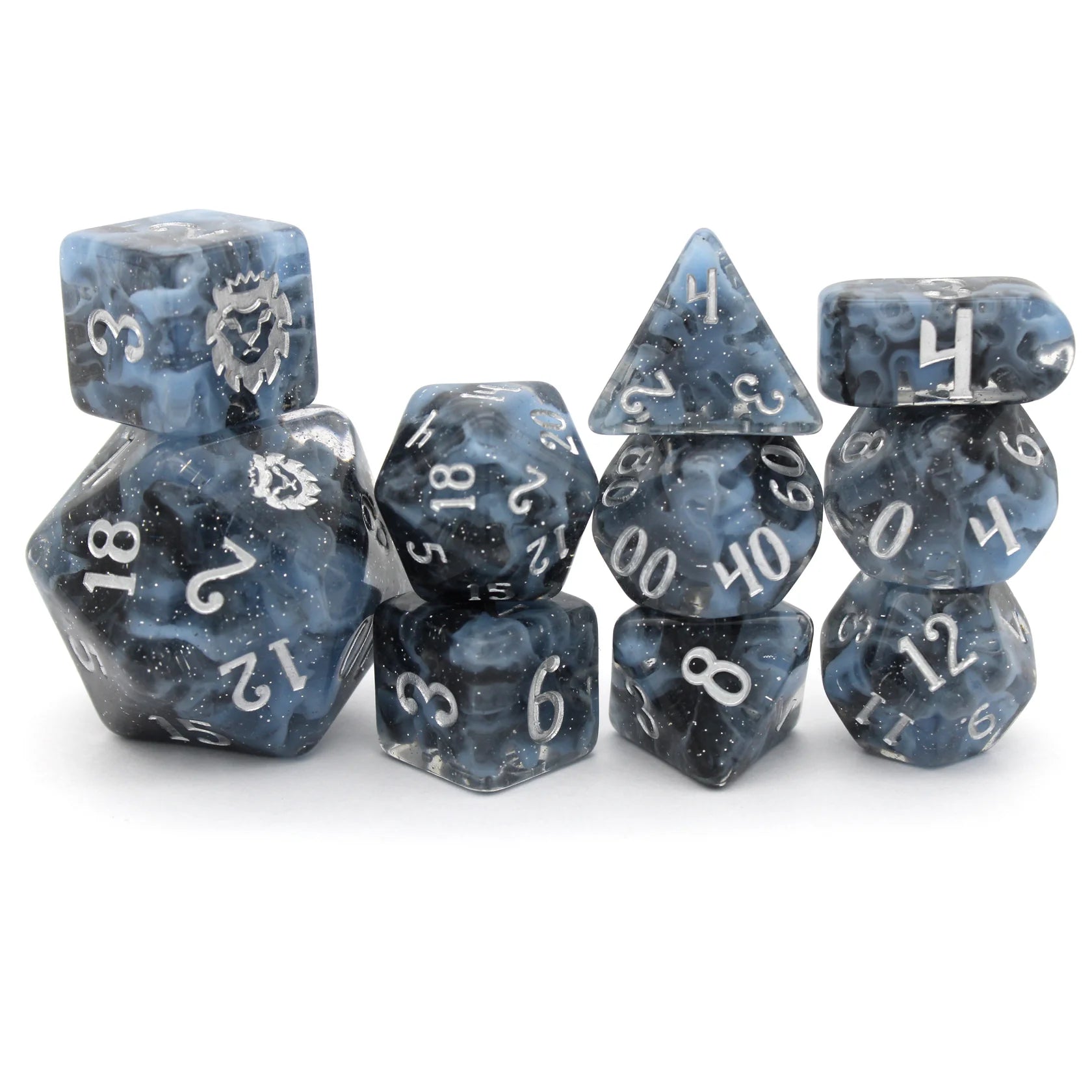 Dice Envy: 10 Piece Sets: Lagoon