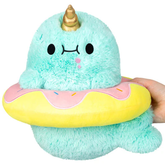 Plush: Squishable: Mini: Sparkles the Narwhal in Donut