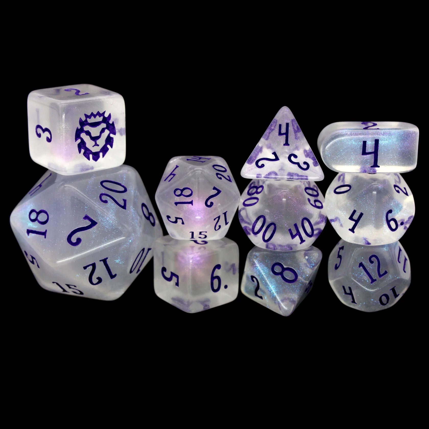 Dice Envy: 10 Piece Sets: Moonlight
