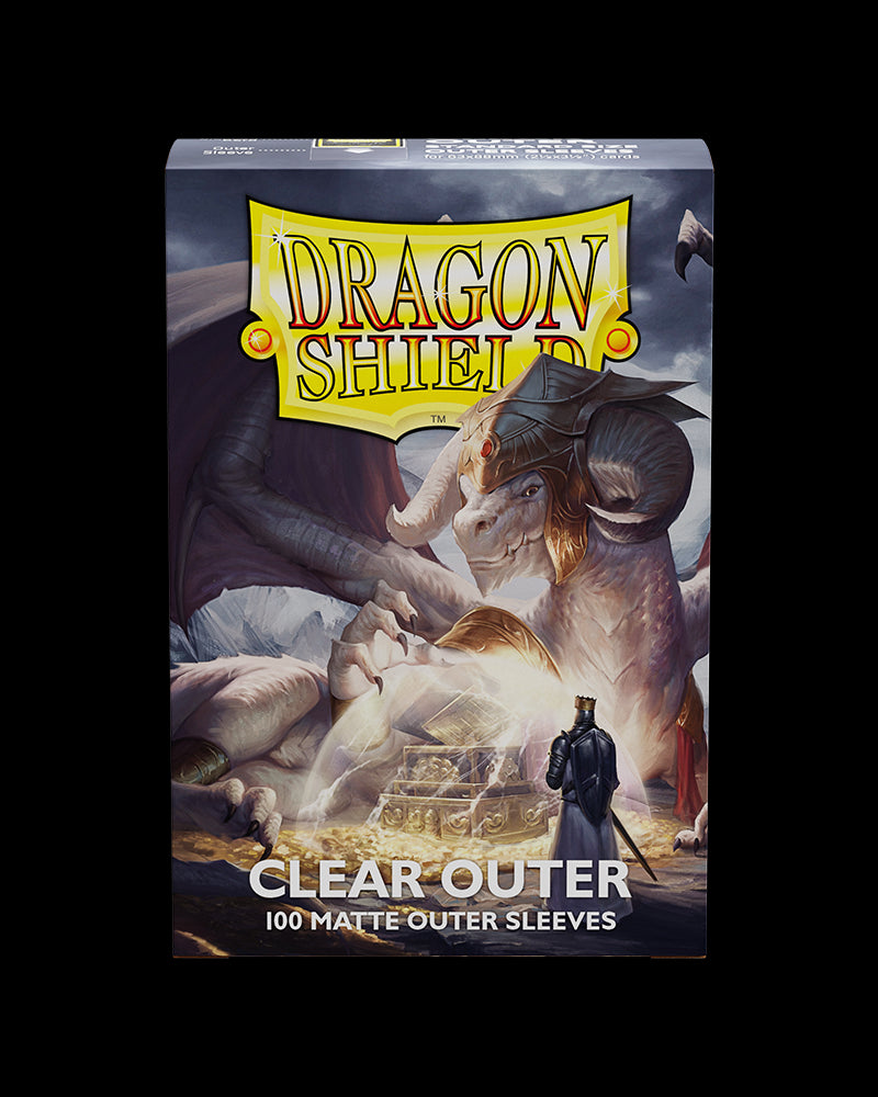 DragonShield: Deck Protectors: Outer Sleeves: Clear Matte