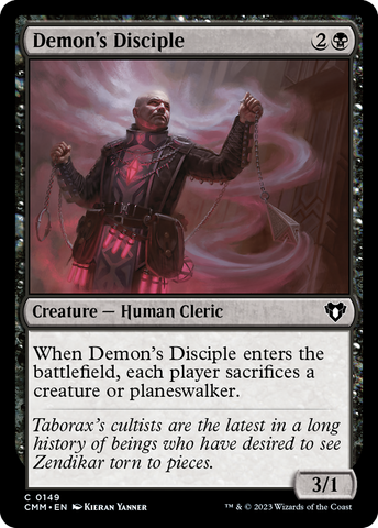 Demon's Disciple [Commander Masters]