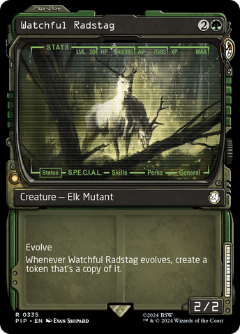 Watchful Radstag (Showcase) [Fallout]