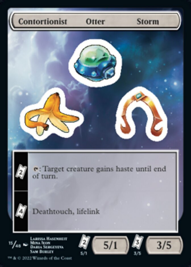 Contortionist Otter Storm [Unfinity Stickers]