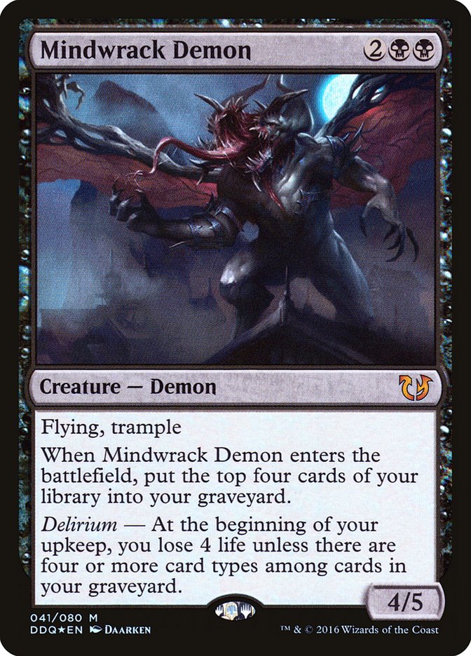 Mindwrack Demon [Duel Decks: Blessed vs. Cursed]