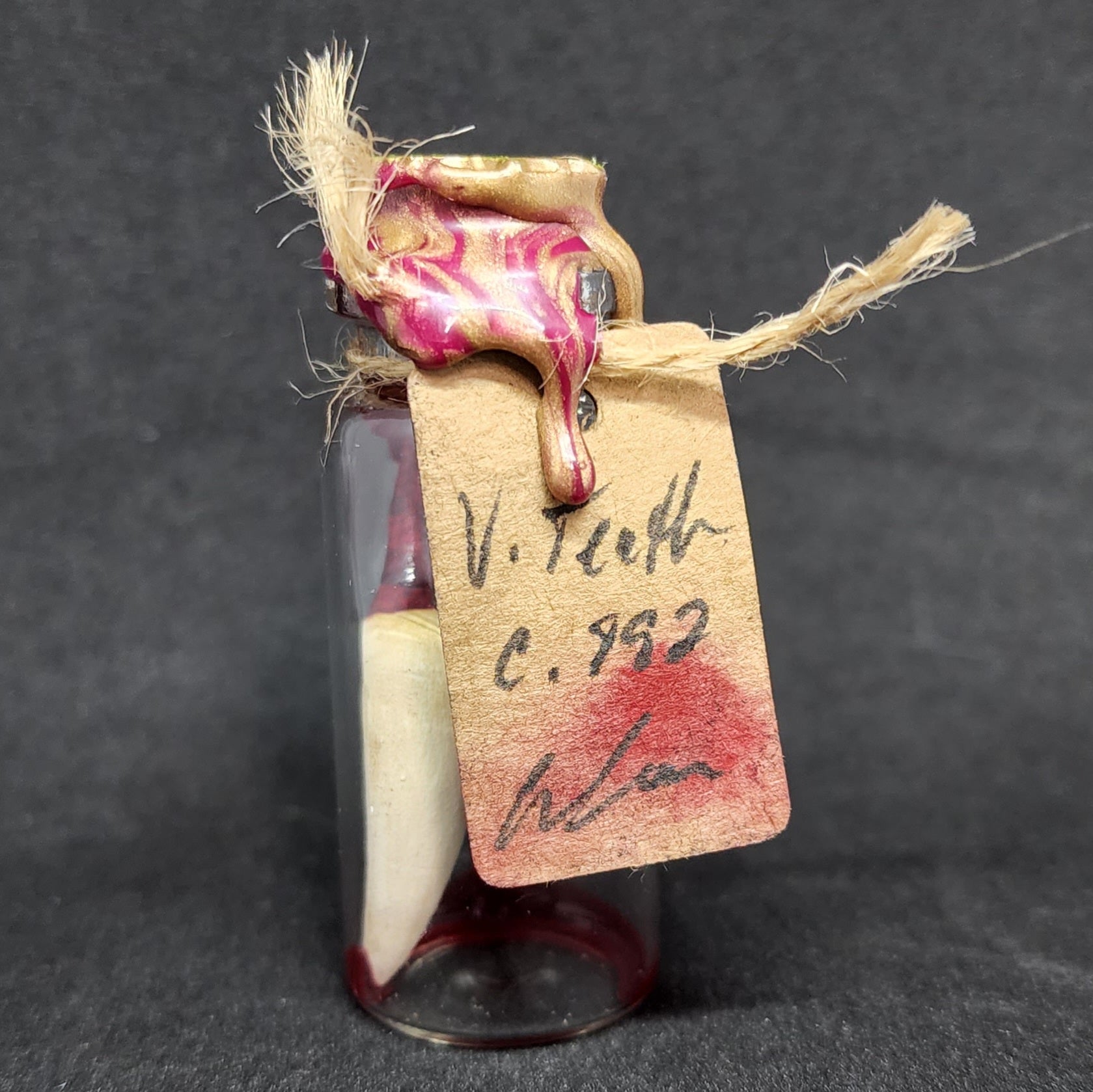T&T: Handmade Vampire Teeth Trophy Prop