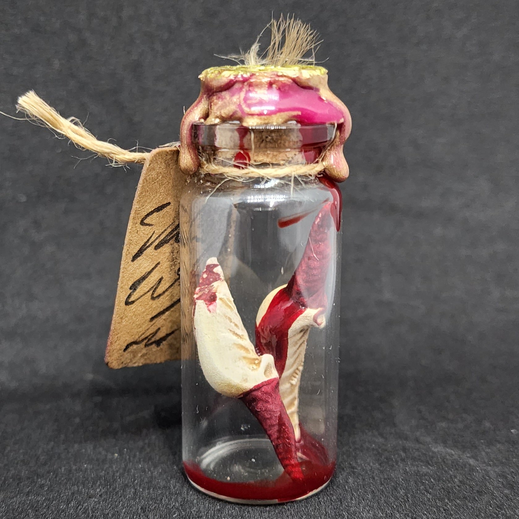 T&T: Handmade Vampire Teeth Trophy Prop