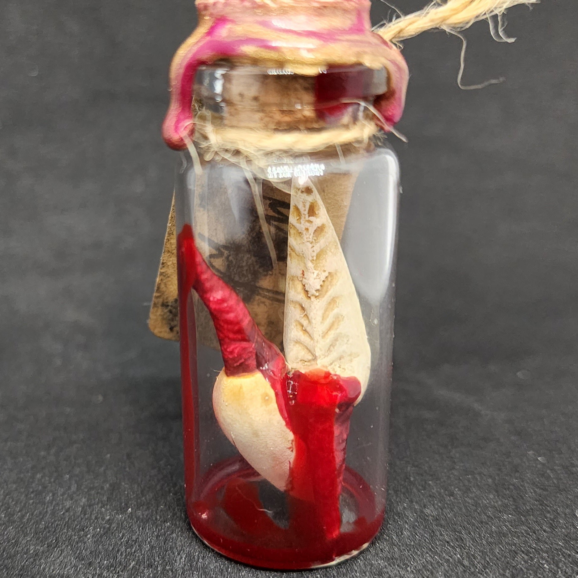 T&T: Handmade Vampire Teeth Trophy Prop