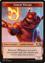 Construct // Goblin Wizard Double-Sided Token [Core Set 2021 Tokens]